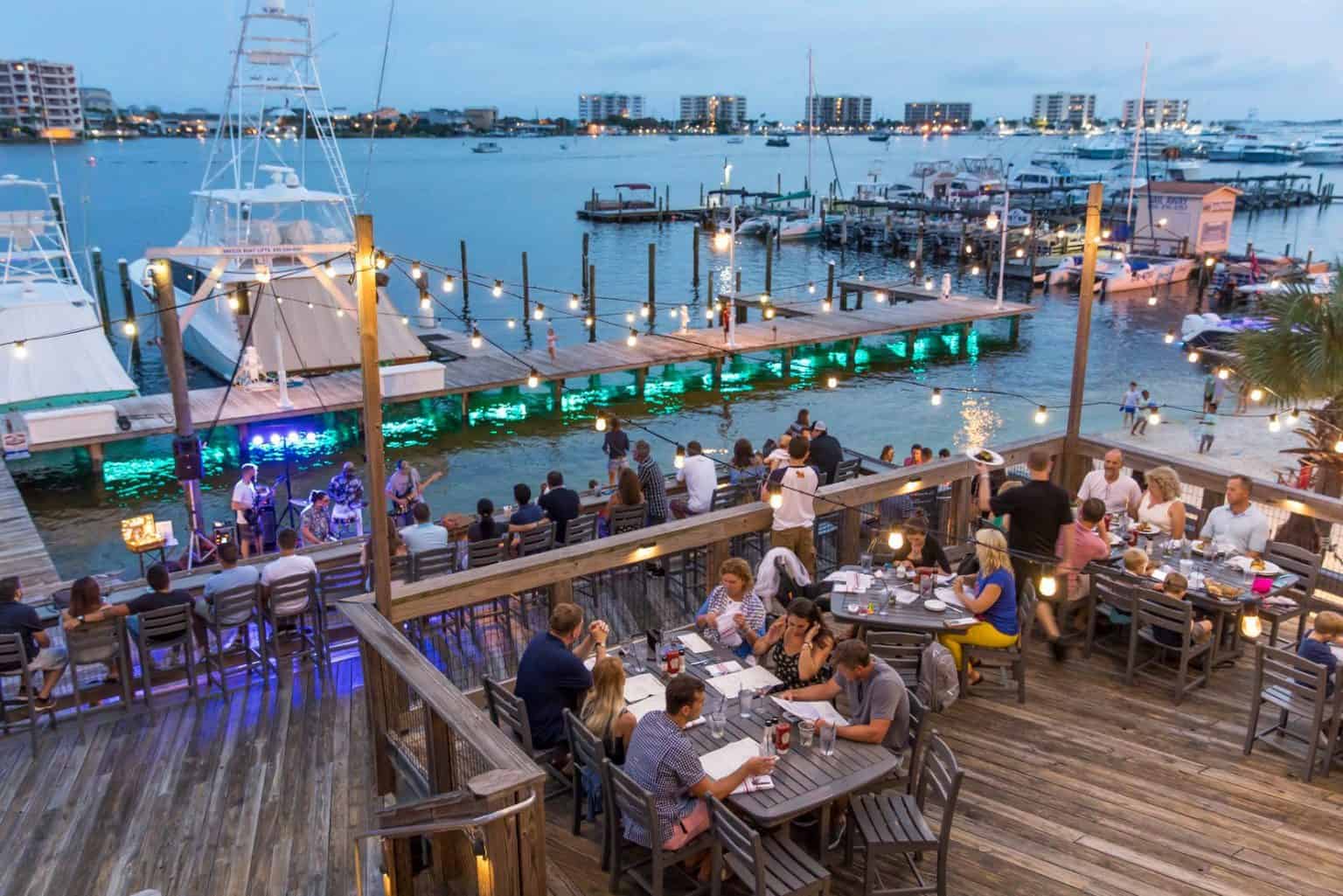 best bars and restaurants in destin florida