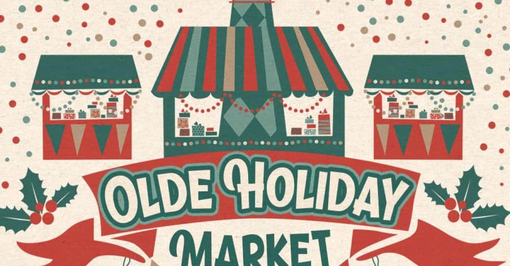 Olde Holiday Market at Harbor Walk in Destin, FL