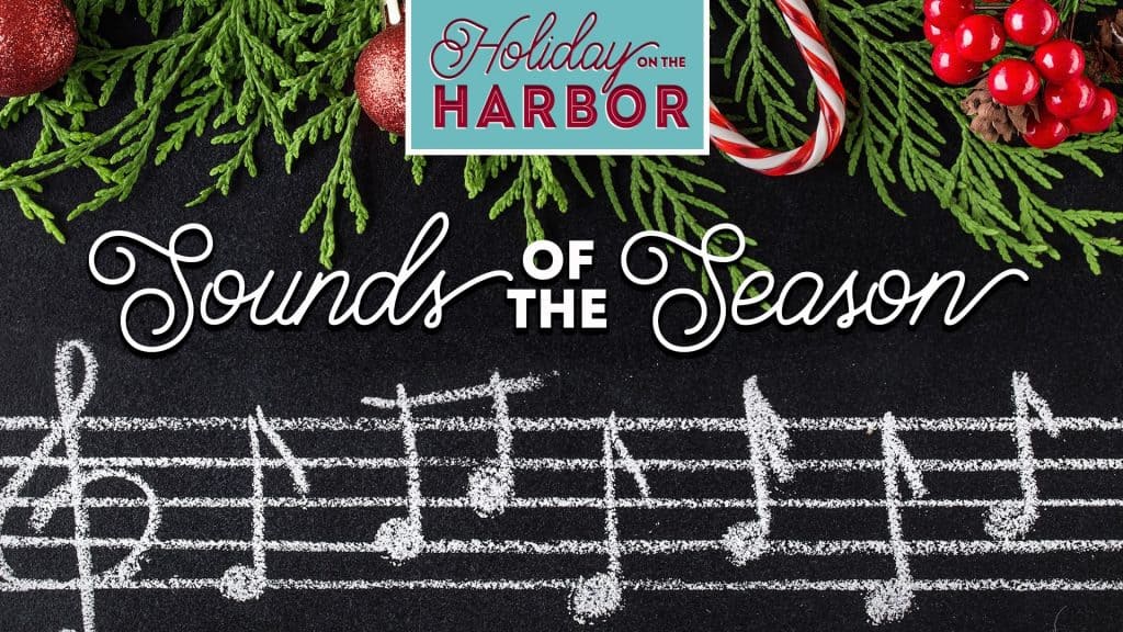 Sounds of the season at Harbor Walk In Destin, FL